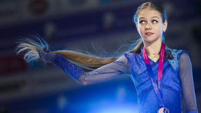 Фигуристка Александра Трусова Фигуристка Александра Трусова