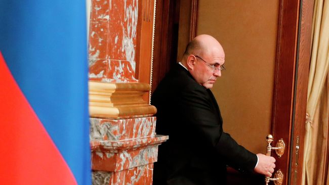 Председатель правительства РФ Михаил Мишустин перед началом совещания с членами кабинета министров РФ Председатель правительства РФ Михаил Мишустин перед началом совещания с членами кабинета министров РФ