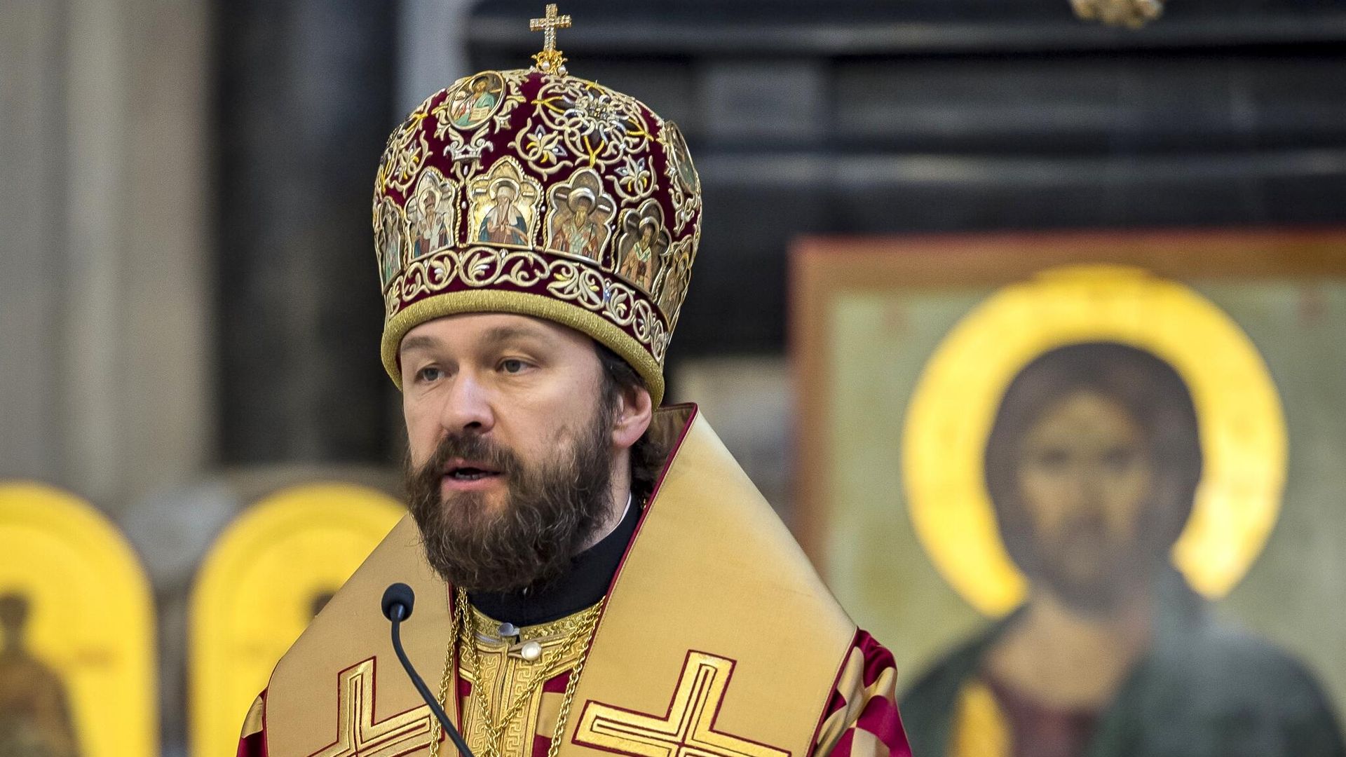 Митрополит Волоколамский, викарий патриарха Московского и всея Руси Иларион Митрополит Волоколамский, викарий патриарха Московского и всея Руси Иларион - РИА Новости, 1920, 02.01.2022