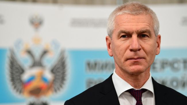 Министр спорта РФ Олег Матыцин на церемонии представления коллективу министерства Министр спорта РФ Олег Матыцин на церемонии представления коллективу министерства