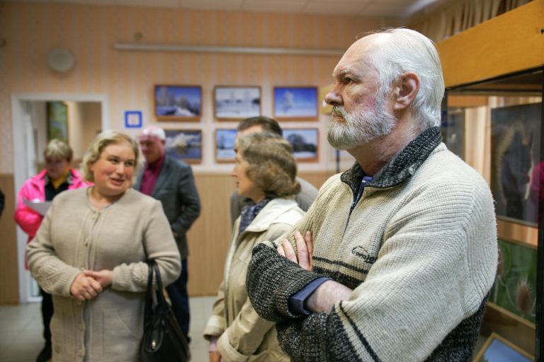 Смирнов Сергей Витальевич в музее Пучежа