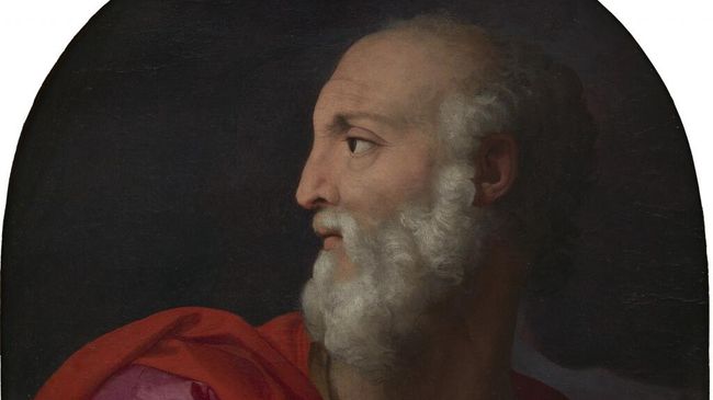 Картина Святой Косма авторства Агноло ди Козимо (Bronzino) Картина Святой Косма авторства Агноло ди Козимо (Bronzino)