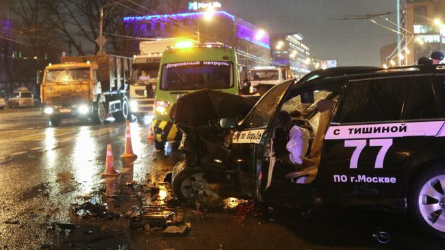 Последствия ДТП с участием шести автомобилей на северо-востоке Москвы Последствия ДТП с участием шести автомобилей на северо-востоке Москвы