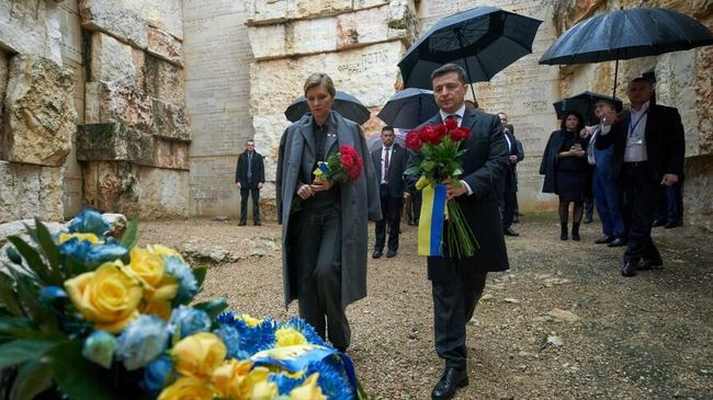 Президент Украины Владимир Зеленский во время рабочей поездки в Израиль Президент Украины Владимир Зеленский во время рабочей поездки в Израиль