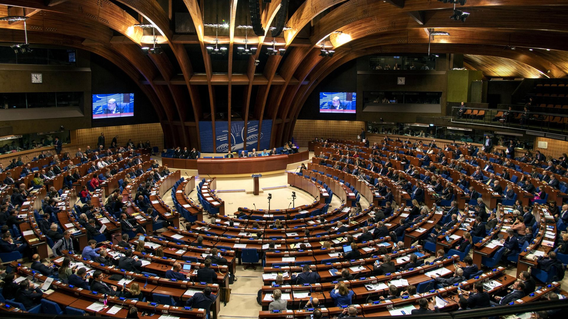 Заседание зимней сессии Парламентской ассамблеи Совета Европы Заседание зимней сессии Парламентской ассамблеи Совета Европы - РИА Новости, 1920, 29.03.2022