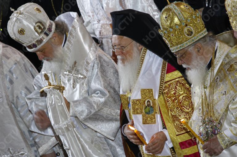 Церемония отпевания патриарха Алексия II Церемония отпевания патриарха Алексия II