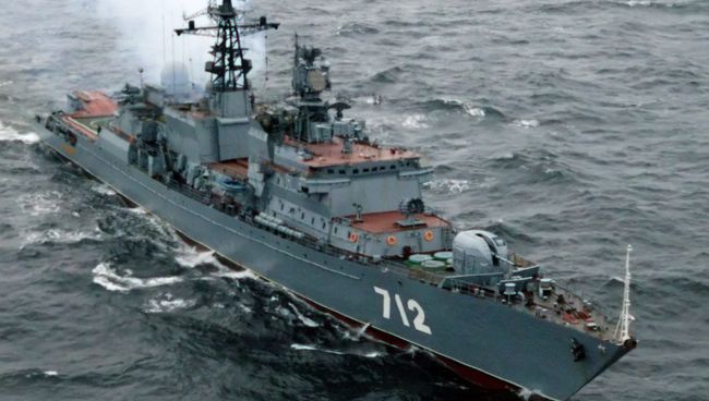 Сторожевой корабль Балтийского флота Неустрашимый
