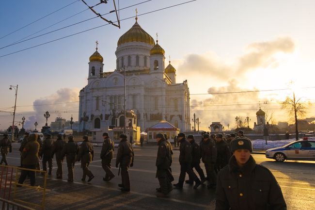 Храм Христа Спасителя в Москве. Архив