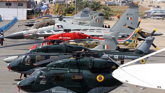 Авиасалон Aero India-2009, открывшийся в Бангалоре 11 февраля, завершился