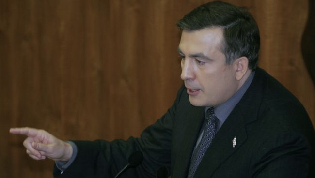 Президент Грузии Михаил Саакашвили. Архив Президент Грузии Михаил Саакашвили. Архив