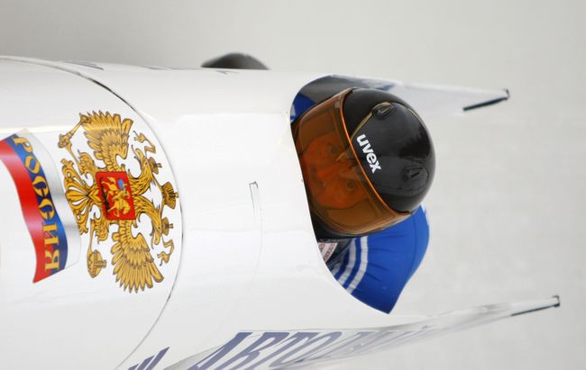 Российский экипаж бобслеисток Российский экипаж бобслеисток
