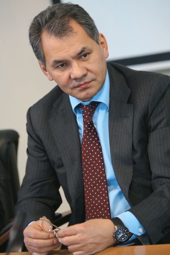 Глава МЧС России Сергей Шойгу