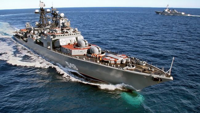 Большой противолодочный корабль Адмирал Пантелеев