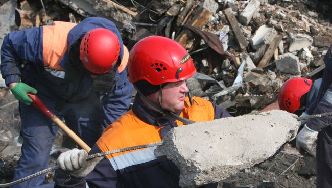 Взрыв газа в жилом доме в Приморье