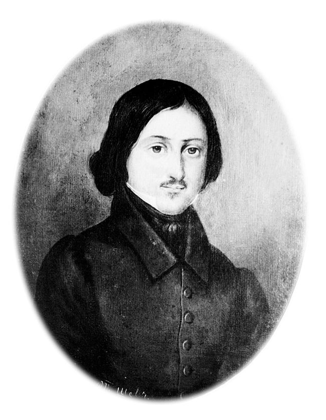 Портрет русского писателя Н.Гоголя, написанный Т.Шевченко Портрет русского писателя Н.Гоголя, написанный Т.Шевченко