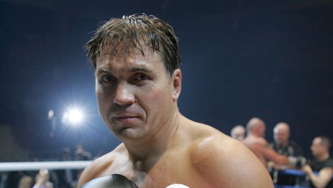 Российский боксер Олег Маскаев