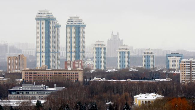 Новостройки Москвы, архивное фото