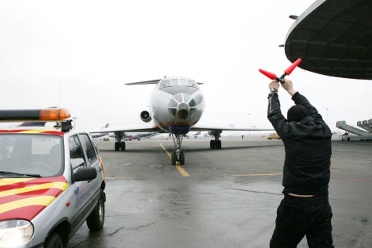 Последний рейс самолета Ту-134 компании Аэрофлот Последний рейс самолета Ту-134 компании Аэрофлот