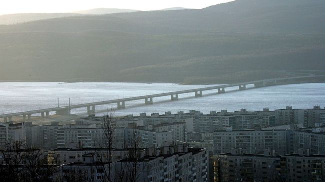 Автомобильный мост через Кольский залив