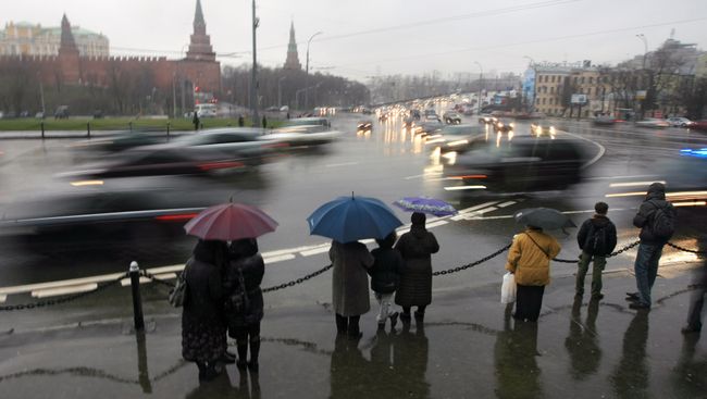 Дождливая погода в Москве. Архив Дождливая погода в Москве. Архив