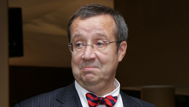 Президент Эстонии Тоомас Хендрик Ильвес. Архив Президент Эстонии Тоомас Хендрик Ильвес. Архив