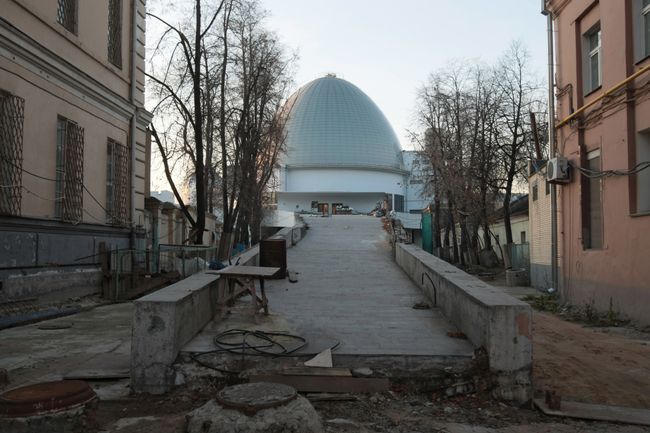 Здание Московского планетария. Архив Здание Московского планетария. Архив