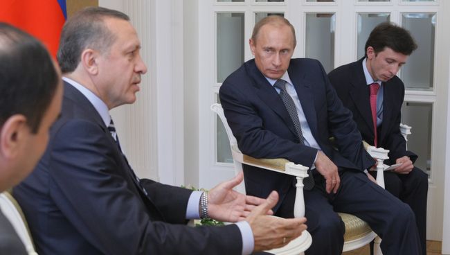 Владимир Путин и Реджеп Эрдоган. Архивное фото Владимир Путин и Реджеп Эрдоган. Архивное фото