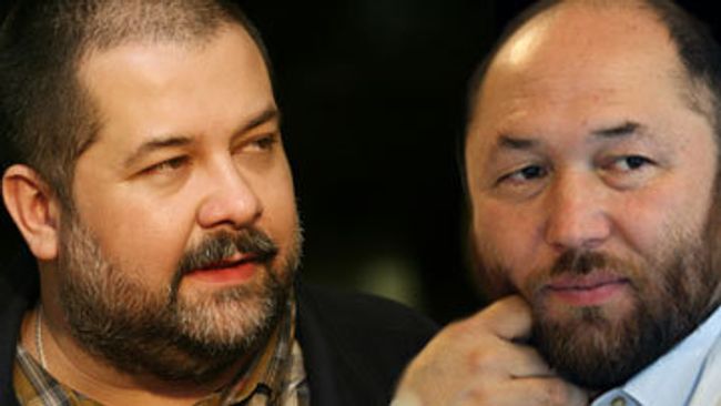 Тимур Бекмамбетов и Сергей Лукьяненко Тимур Бекмамбетов и Сергей Лукьяненко