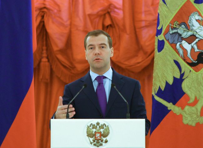 Президент России Дмитрий Медведев Президент России Дмитрий Медведев