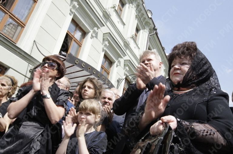 Прощание с актером Вячеславом Невинным Прощание с актером Вячеславом Невинным