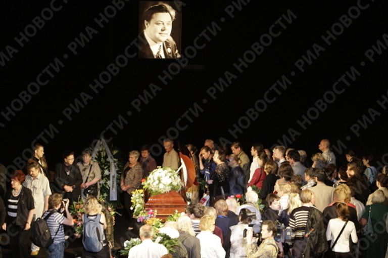 Прощание с актером Вячеславом Невинным Прощание с актером Вячеславом Невинным
