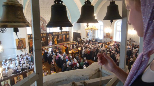 Литургия в домовом храме при МГУ в день памяти святой мученицы Татианы Литургия в домовом храме при МГУ в день памяти святой мученицы Татианы