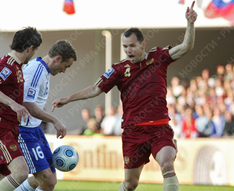 Отборочный матч чемпионата мира по футболу-2010. Россия - Финеляндия Отборочный матч чемпионата мира по футболу-2010. Россия - Финеляндия