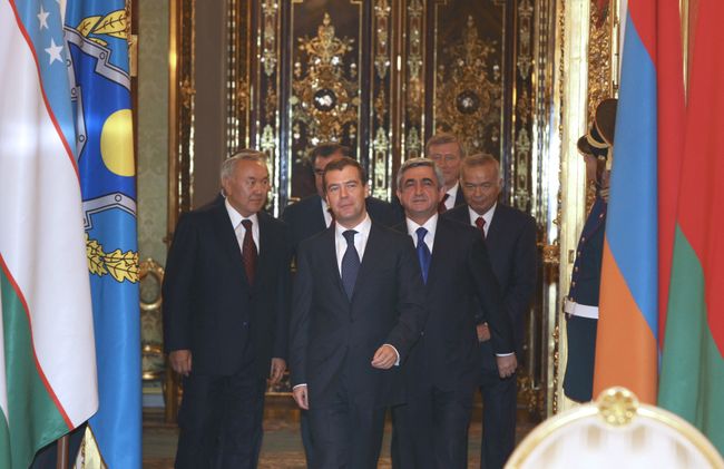 Саммит ОДКБ в Кремле