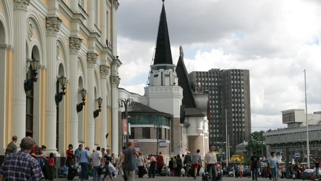 Ленинградский и Ярославский вокзалы в Москве. Архив Ленинградский и Ярославский вокзалы в Москве. Архив