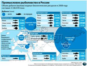 Промысловое рыболовство в России