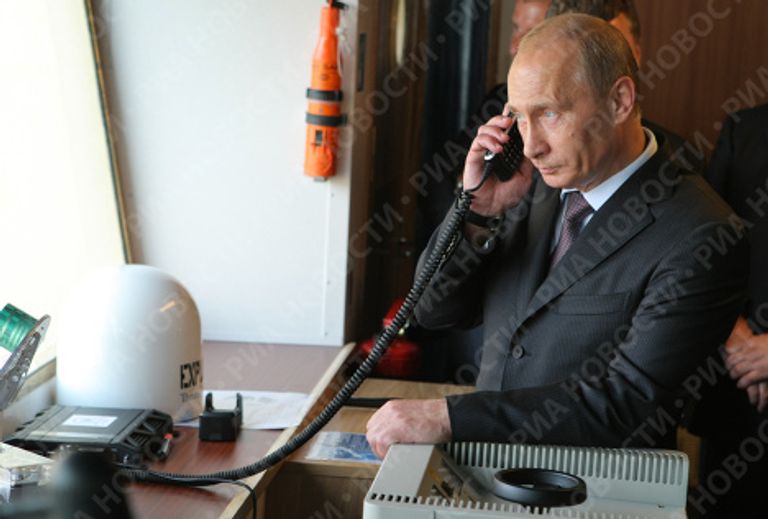 Владимир Путин осмотрел ледокол Санкт-Петербург Владимир Путин осмотрел ледокол Санкт-Петербург