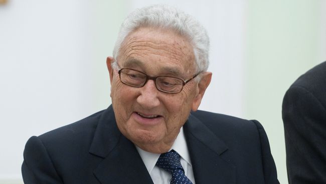 Бывший госсекретарь США Генри Киссинджер. Архив