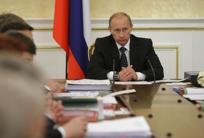 Премьер-министр России В.Путин 