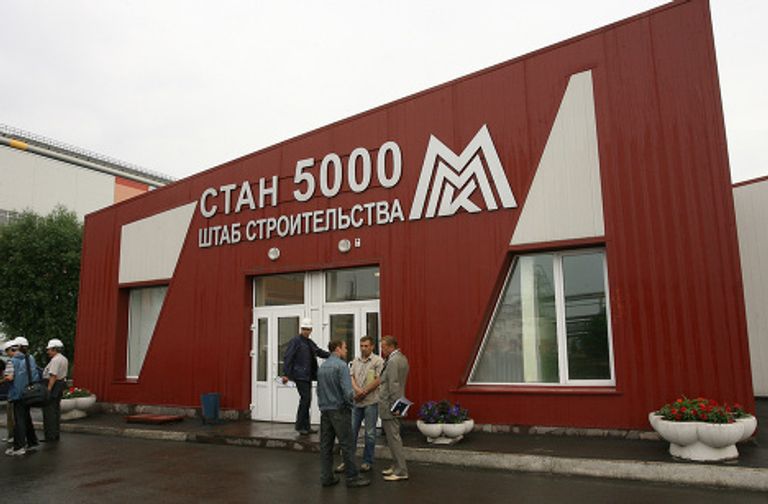 Прокатный стан «5000» запущен в Магнитогорске Прокатный стан «5000» запущен в Магнитогорске