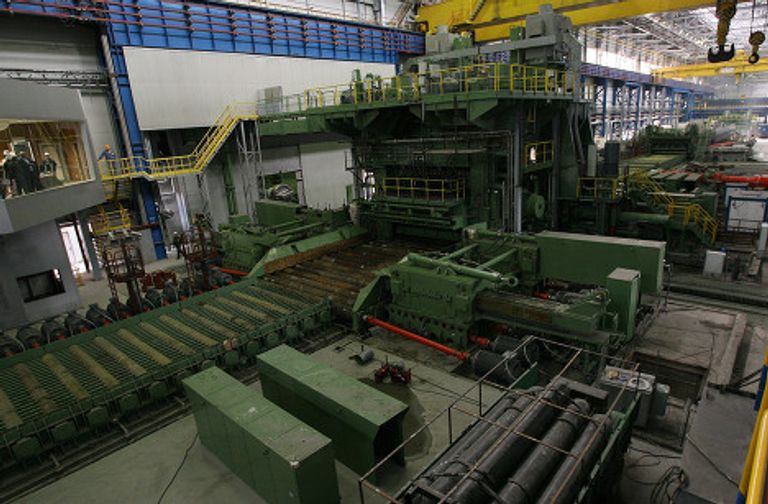 Прокатный стан «5000» запущен в Магнитогорске Прокатный стан «5000» запущен в Магнитогорске
