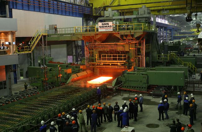 Прокатный стан «5000» запущен в Магнитогорске Прокатный стан «5000» запущен в Магнитогорске