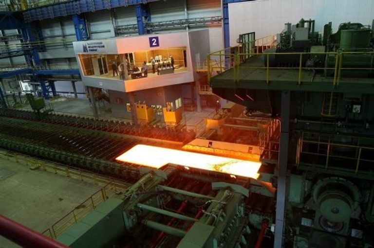 Прокатный стан «5000» запущен в Магнитогорске Прокатный стан «5000» запущен в Магнитогорске