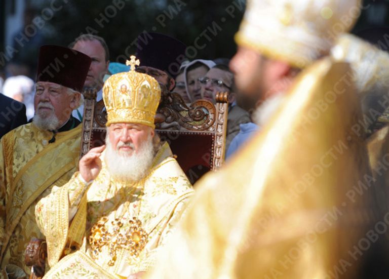 Патриарх Московский и всея Руси Кирилл провел литургию в Киево-Печерской Лавре Патриарх Московский и всея Руси Кирилл провел литургию в Киево-Печерской Лавре