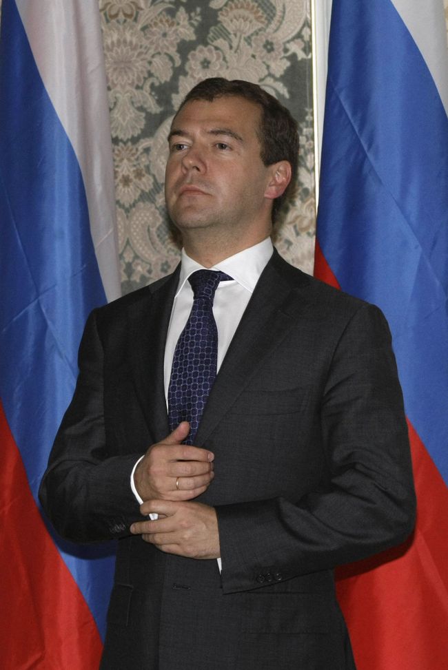 Президент России Дмитрий Медведев. Архив