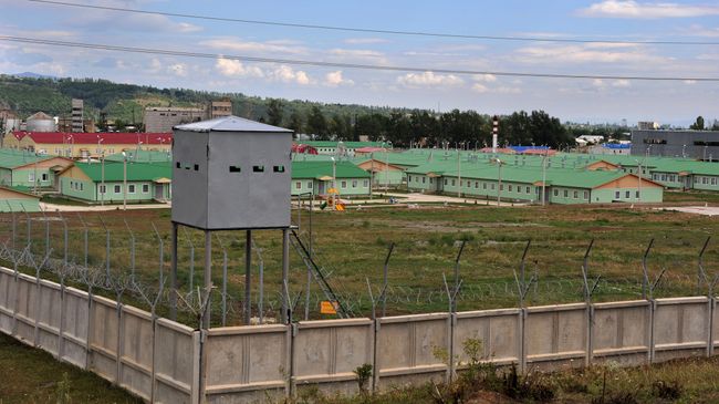 Российская военная база. Архив.