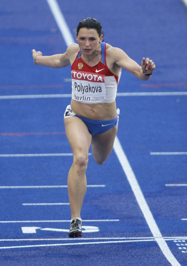 Российская спортсменка Евгения Полякова