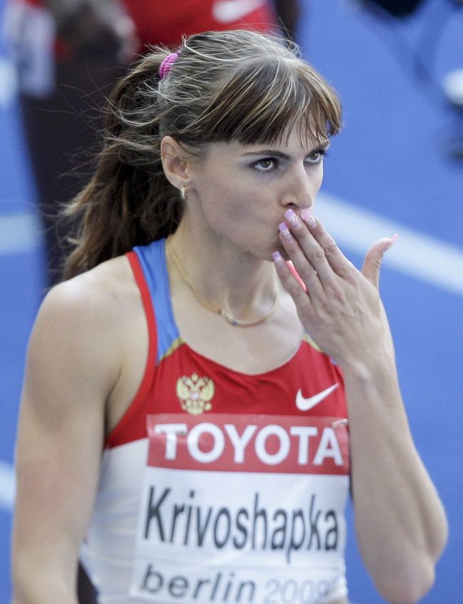 Российская спортсменка Антонина Кривошапка