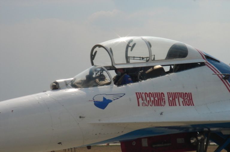 Игорь Ткаченко в Су-27 Игорь Ткаченко в Су-27