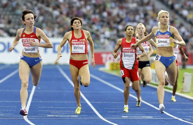 Российская спортсменка Мария Савинова